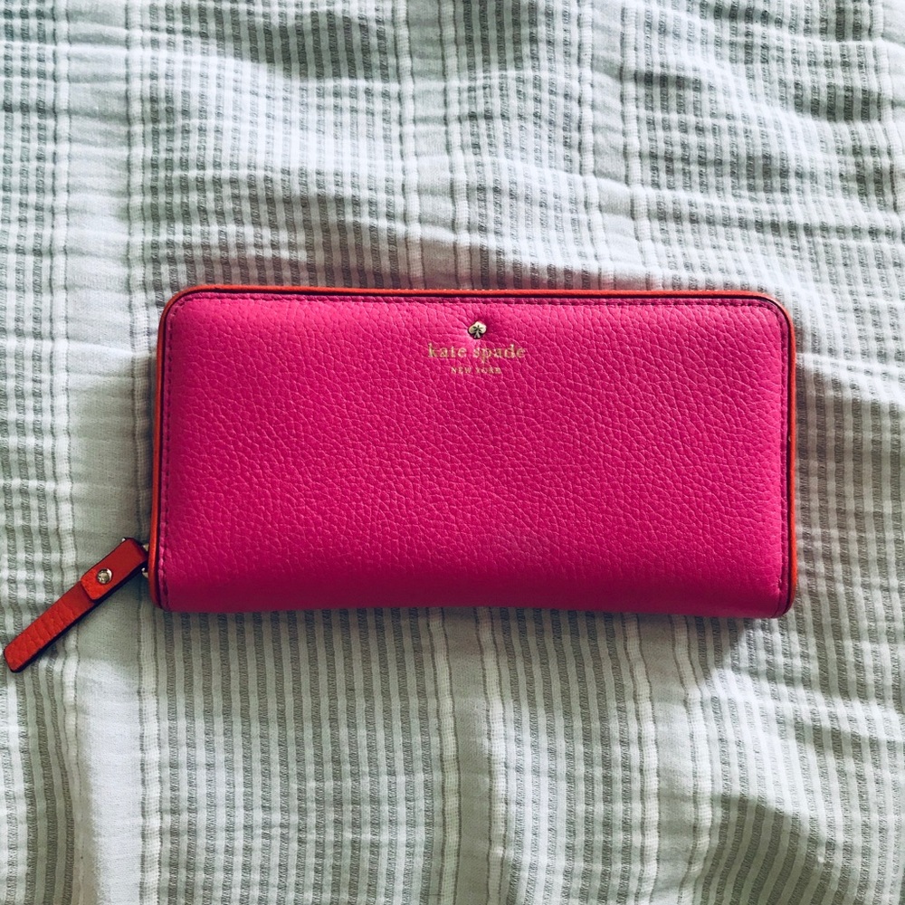 Kate Spade Hot Pink Wallet